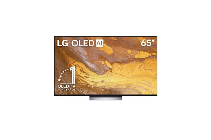 Vista Frontal Televisor LG OLED Evo